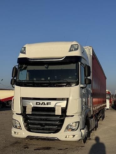 Тягач, DAF, 2019 г., Тентованный at lalafo.kg Тягач, DAF, 2019 г., Тентованный
