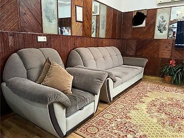 Срочно продаю раскладной диван, с креслом .розмер длина 2.40 ширина at lalafo.kg Срочно продаю раскладной диван, с креслом .розмер длина 2.40 ширина