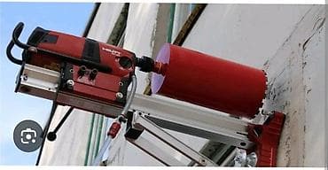 Алмазное сверление отверстий в бетоне и кирпиче Услуга at lalafo.kg Алмазное сверление отверстий в бетоне и кирпиче Услуга