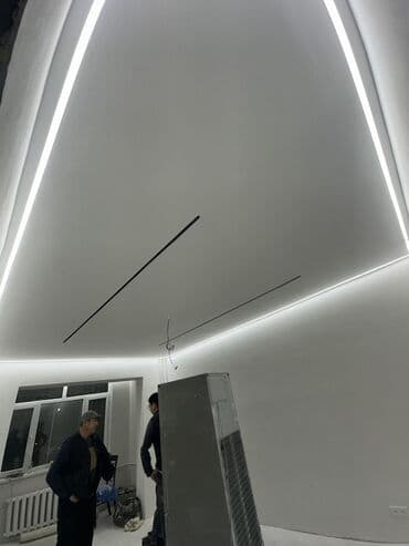 Монтаж потолков, Монтаж потолочных плинтусов | Багет Больше 6 лет опыта at lalafo.kg Монтаж потолков, Монтаж потолочных плинтусов | Багет Больше 6 лет опыта
