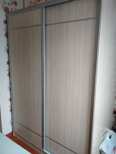 Шкаф-купе размер ширина 1,53м высота 2,10м глубина 60см цена 19000 at lalafo.kg Шкаф-купе размер ширина 1,53м высота 2,10м глубина 60см цена 19000