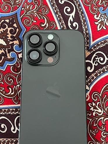 IPhone 14 Pro, Б/у, 256 ГБ, Черный, Чехол, 86 % at lalafo.kg IPhone 14 Pro, Б/у, 256 ГБ, Черный, Чехол, 86 %