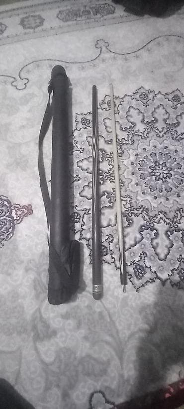 Бильярдный кий Н. Рой (разборный) с чехлом. Комплектация: - Кий из at lalafo.kg Бильярдный кий Н. Рой (разборный) с чехлом. Комплектация: - Кий из