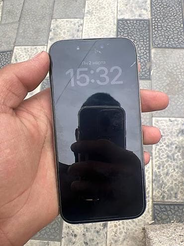 IPhone 15 Pro, Б/у, 128 ГБ, Natural Titanium, Защитное стекло, 84 % at lalafo.kg IPhone 15 Pro, Б/у, 128 ГБ, Natural Titanium, Защитное стекло, 84 %