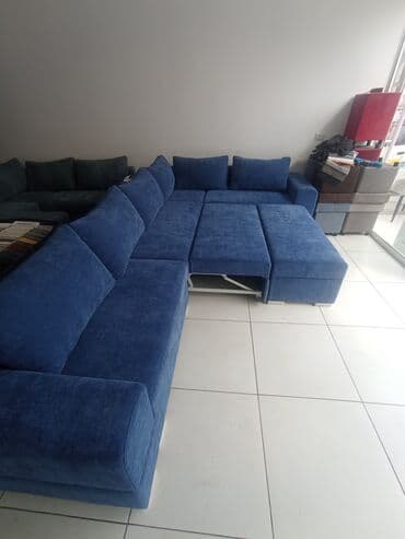 Угловой диван, C подушками at lalafo.kg Угловой диван, C подушками