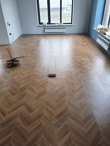 Укладка пола, Монтаж напольных плинтусов, Стяжка пола | Ковролин, Ламинат, Паркет Больше 6 лет опыта at lalafo.kg — 8 Укладка пола, Монтаж напольных плинтусов, Стяжка пола | Ковролин, Ламинат, Паркет Больше 6 лет опыта — 8