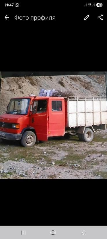 Грузоперевозки на бортовом грузовике - Бортовой грузовик Mercedes с at lalafo.kg Грузоперевозки на бортовом грузовике - Бортовой грузовик Mercedes с