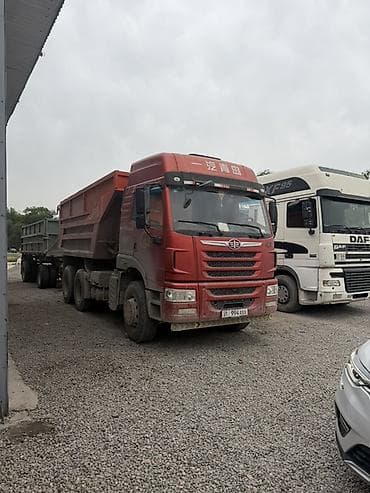 Продаю сцепка самосвал с прицепом КамАЗ Жейванг Хова шахман Faw at lalafo.kg Продаю сцепка самосвал с прицепом КамАЗ Жейванг Хова шахман Faw