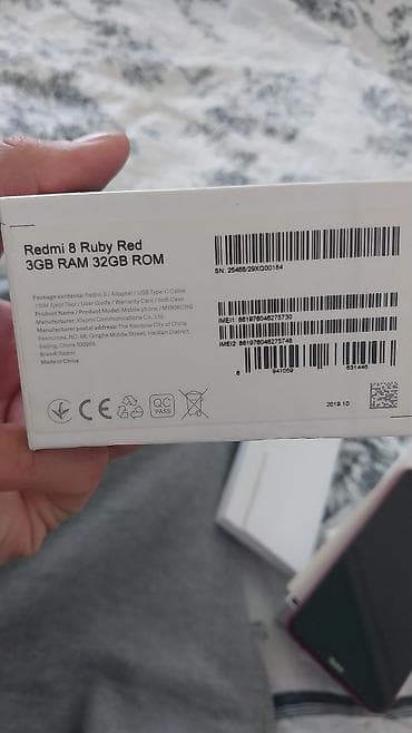 Redmi, Redmi 8, Б/у, 32 ГБ, цвет - Красный, 2 SIM at lalafo.kg Redmi, Redmi 8, Б/у, 32 ГБ, цвет - Красный, 2 SIM