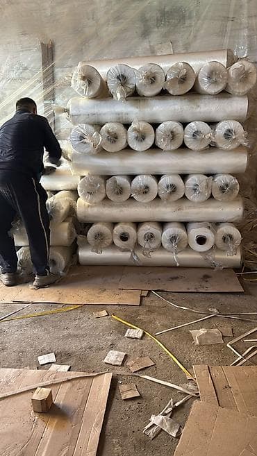 Полиэтиленовая пленка 6-ти метровая. Тепличная. Производство at lalafo.kg Полиэтиленовая пленка 6-ти метровая. Тепличная. Производство