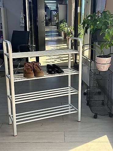 Бут кийим үчүн текчелер: Бут кийим үчүн текче, Жаңы, Темир, Өзү алып кетүү, Акылуу жеткирүү lalafo.kg да — 4 Бут кийим үчүн текчелер: Бут кийим үчүн текче, Жаңы, Темир, Өзү алып кетүү, Акылуу жеткирүү — 4