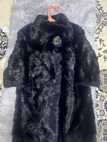 Шуба, Норка, По колено, S, M at lalafo.kg Шуба, Норка, По колено, S, M