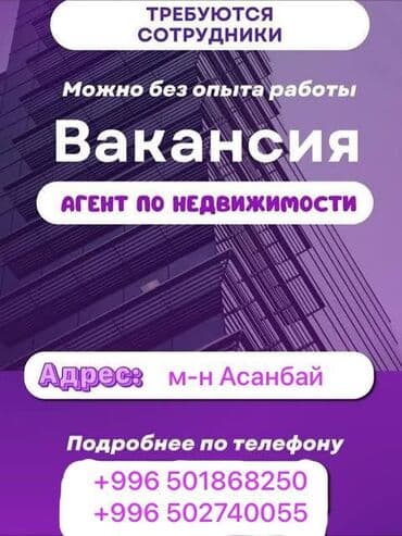 Талап кылынат Сатуу боюнча менеджер, Иш тартиби: Ийкемдүү график, Толук жумуш күнү, Карьера жактан көтөрүлүү lalafo.kg да Талап кылынат Сатуу боюнча менеджер, Иш тартиби: Ийкемдүү график, Толук жумуш күнү, Карьера жактан көтөрүлүү