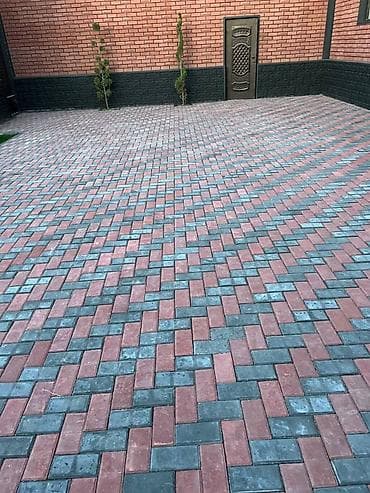 Брусчатка кирпич, Для лестницы, Бетонная, Литая, Новый, Бесплатная доставка, Укладка, Гарантия at lalafo.kg Брусчатка кирпич, Для лестницы, Бетонная, Литая, Новый, Бесплатная доставка, Укладка, Гарантия