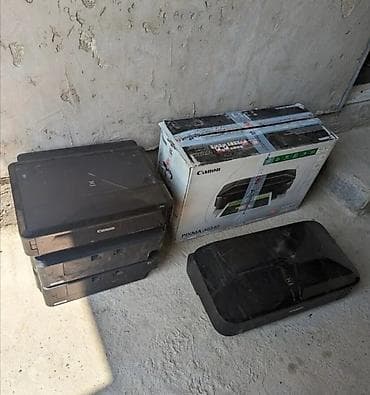 Цветные Принтеры A3 и A4 Рабочие Работали мало. Головки засохли at lalafo.kg Цветные Принтеры A3 и A4 Рабочие Работали мало. Головки засохли