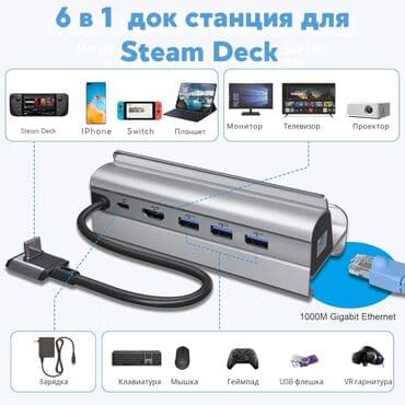 Док станция для Steam Deck at lalafo.kg Док станция для Steam Deck