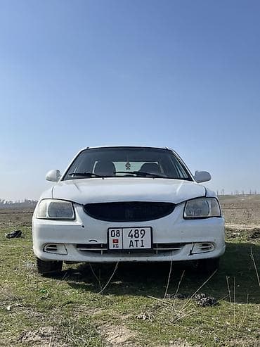 Hyundai Accent: 2000 г., 1.6 л, Автомат, Газ, Седан at lalafo.kg Hyundai Accent: 2000 г., 1.6 л, Автомат, Газ, Седан