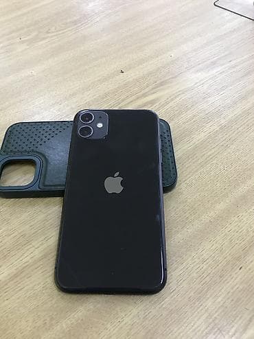 IPhone 11, 64 ГБ, Черный, Чехол, 72 % at lalafo.kg IPhone 11, 64 ГБ, Черный, Чехол, 72 %