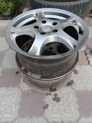 Литые Диски R 15 Пара, отверстий - 5 at lalafo.kg Литые Диски R 15 Пара, отверстий - 5