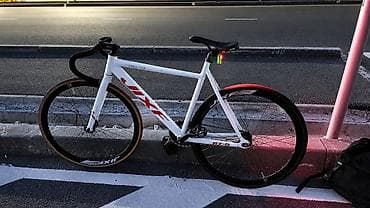 Фикс-байк (single speed) с трековой геометрией. - Рама и вилка at lalafo.kg Фикс-байк (single speed) с трековой геометрией. - Рама и вилка
