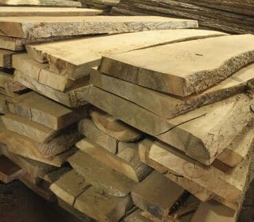 Доски, Необрезные, Для обшивки, Карагач, Сухие at lalafo.kg Доски, Необрезные, Для обшивки, Карагач, Сухие