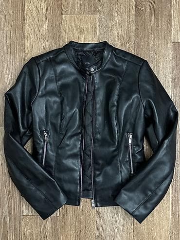 Лосиналар, леггинсылар: Кожаная куртка MANGO, XS lalafo.kg да — 1 Лосиналар, леггинсылар: Кожаная куртка MANGO, XS — 1
