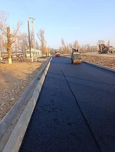 Асфальтирование дорог, подъездов и территорий - Укладка асфальта с at lalafo.kg Асфальтирование дорог, подъездов и территорий - Укладка асфальта с