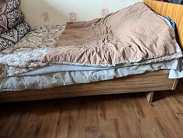 Продаю шкаф и две кровати с матрасом at lalafo.kg Продаю шкаф и две кровати с матрасом