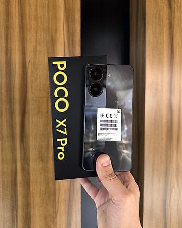 Poco X7 Pro, Б/у, 256 ГБ, цвет - Черный, 2 SIM at lalafo.kg Poco X7 Pro, Б/у, 256 ГБ, цвет - Черный, 2 SIM