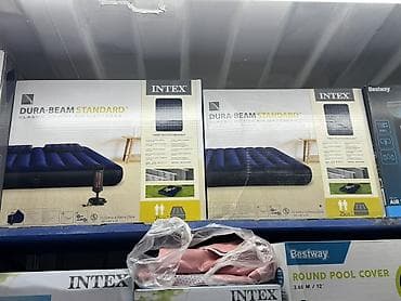 Надувной матрас, Новый, Односпальный, Intex, Бесплатная доставка, Самовывоз, Платная доставка, длина - 191 см at lalafo.kg Надувной матрас, Новый, Односпальный, Intex, Бесплатная доставка, Самовывоз, Платная доставка, длина - 191 см