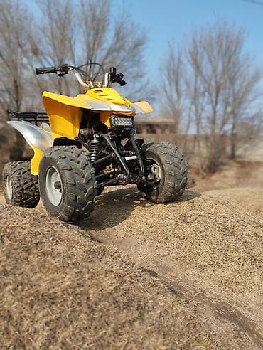 Квадроцикл ATV, жёлтый, полноразмерный для бездорожья ( с документами) at lalafo.kg Квадроцикл ATV, жёлтый, полноразмерный для бездорожья ( с документами)
