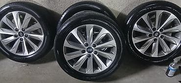 Колеса в сборе 225 / 50 / R 17, Лето, Б/у, Комплект, Легковые, Литые, отверстий - 4 at lalafo.kg Колеса в сборе 225 / 50 / R 17, Лето, Б/у, Комплект, Легковые, Литые, отверстий - 4