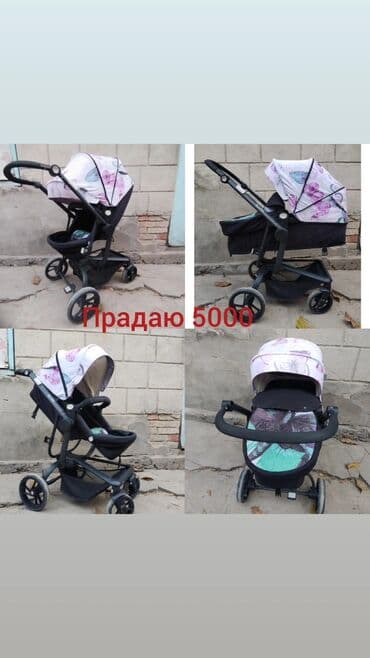 Коляска, цвет - Черный at lalafo.kg Коляска, цвет - Черный