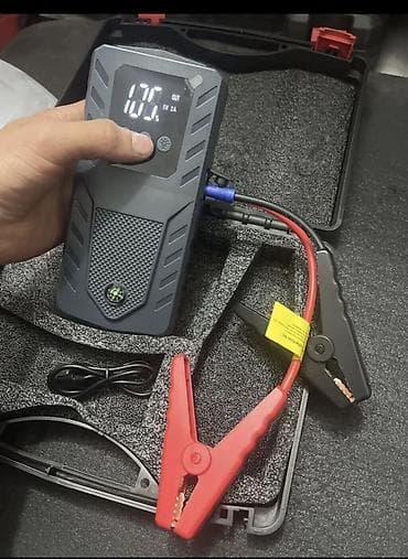 Пуско‑зарядное устройство (джамп‑стартер) для автомобиля в кейсе at lalafo.kg Пуско‑зарядное устройство (джамп‑стартер) для автомобиля в кейсе