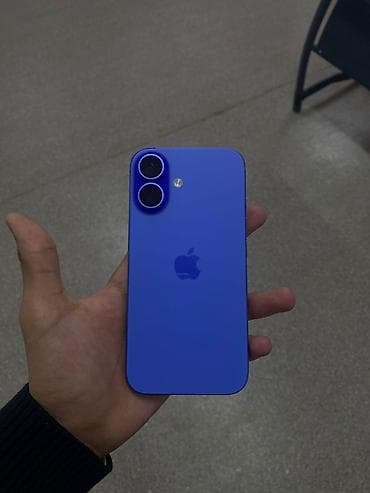 IPhone 16, 128 ГБ, Синий, 95 % at lalafo.kg IPhone 16, 128 ГБ, Синий, 95 %