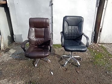 Офис шкафтары: Офис креслолор, Дөңгөлөктүү, түсү - Кара, Экокожа lalafo.kg да — 3 Офис шкафтары: Офис креслолор, Дөңгөлөктүү, түсү - Кара, Экокожа — 3