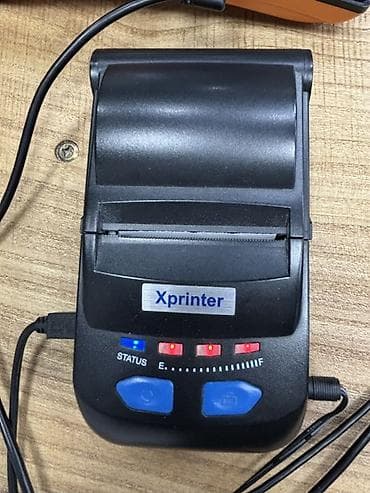 Портативный термопринтер фискальных чеков Xprinter. - Тип печати at lalafo.kg Портативный термопринтер фискальных чеков Xprinter. - Тип печати