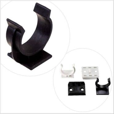 Клипса-держатель для цоколя усиленная. Предназначена для крепежа at lalafo.kg Клипса-держатель для цоколя усиленная. Предназначена для крепежа