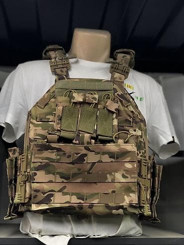 Плитоносец (plate carrier) в камуфляже Multicam - Конфигурация at lalafo.kg Плитоносец (plate carrier) в камуфляже Multicam - Конфигурация