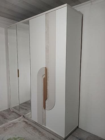 Офис эмереги: Спальный гарнитур в современном стиле, цвет – белый/молочный с lalafo.kg да — 5 Офис эмереги: Спальный гарнитур в современном стиле, цвет – белый/молочный с — 5