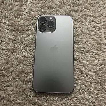 IPhone 13 Pro Max, Б/у, 256 ГБ, Black Titanium, Защитное стекло, Чехол, 75 % at lalafo.kg IPhone 13 Pro Max, Б/у, 256 ГБ, Black Titanium, Защитное стекло, Чехол, 75 %