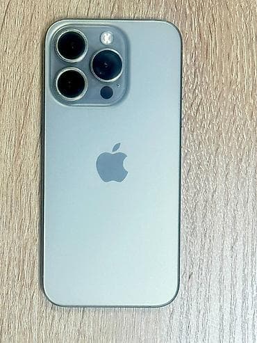 IPhone 15 Pro, Б/у, 128 ГБ, Серебристый, 80 % at lalafo.kg IPhone 15 Pro, Б/у, 128 ГБ, Серебристый, 80 %