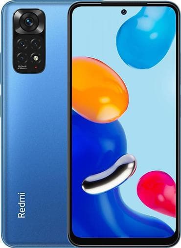 Redmi, Redmi Note 11, Б/у, 128 ГБ, цвет - Синий, 2 SIM at lalafo.kg Redmi, Redmi Note 11, Б/у, 128 ГБ, цвет - Синий, 2 SIM