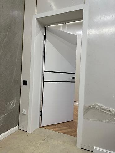 Металл сейф эшиктери: Ички эшик, Жаңы, Глухие, Бир эшиктуу, Жыгач, Ачылма, Витраждар, түсү - Ак lalafo.kg да — 8 Металл сейф эшиктери: Ички эшик, Жаңы, Глухие, Бир эшиктуу, Жыгач, Ачылма, Витраждар, түсү - Ак — 8