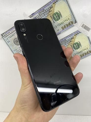 Redmi, Redmi Note 7, Б/у, 128 ГБ, цвет - Черный, 1 SIM, 2 SIM at lalafo.kg Redmi, Redmi Note 7, Б/у, 128 ГБ, цвет - Черный, 1 SIM, 2 SIM