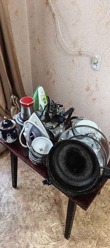 Набор для кухни и дома — смешанная посуда и техника Состав набора по at lalafo.kg Набор для кухни и дома — смешанная посуда и техника Состав набора по