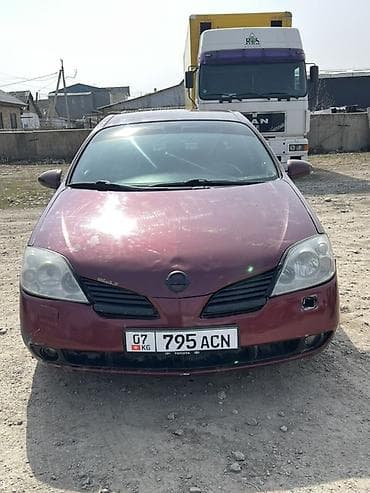 Nissan Primera: 2002 г., 2 л, Вариатор, Бензин, Седан at lalafo.kg Nissan Primera: 2002 г., 2 л, Вариатор, Бензин, Седан