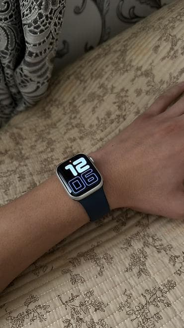 Apple watch 9 series 41mm с прямоугольным экраном и алюминиевым at lalafo.kg Apple watch 9 series 41mm с прямоугольным экраном и алюминиевым