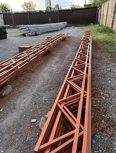 Бурчтар: Металл фермасы, Формасы: Үч бурчтук, Жаңы, Коррозияга каршы дарылоо lalafo.kg да — 1 Бурчтар: Металл фермасы, Формасы: Үч бурчтук, Жаңы, Коррозияга каршы дарылоо — 1