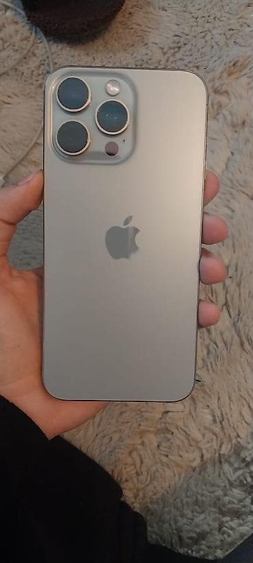 IPhone 15 Pro Max, Б/у, 256 ГБ, Серебристый, Кабель, 89 % at lalafo.kg IPhone 15 Pro Max, Б/у, 256 ГБ, Серебристый, Кабель, 89 %